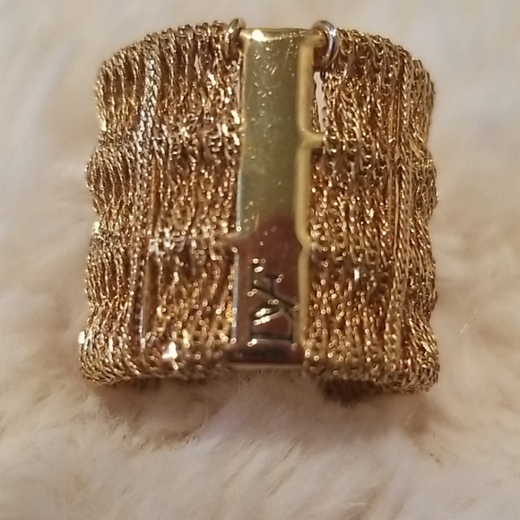 Diane von Furstenberg DVF Mesh Ring size 6 - Picture 5 of 6
